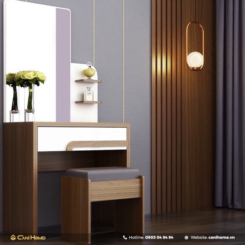 vị trí đặt bàn trang điểm trong phòng ngủ