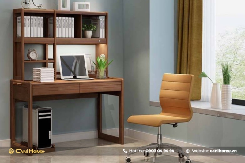 mẫu bàn học sinh cấp 2 gỗ mdf