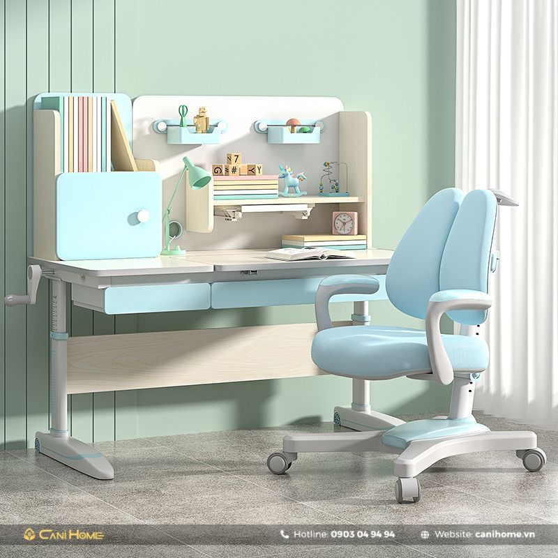 Bàn học cho học sinh cấp 1 kiểu dáng hiện đại