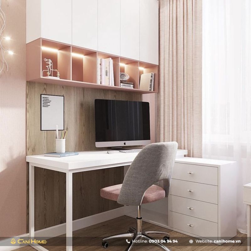 bàn học gỗ tự nhiên đẹp cho học sinh cấp 1