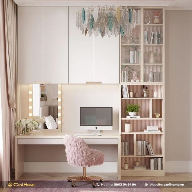 bàn học cấp 1 đa chức năng