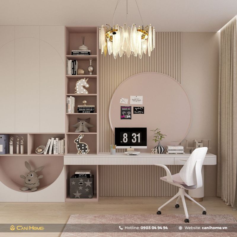 mẫu bàn học sinh cấp 1 có kệ sách