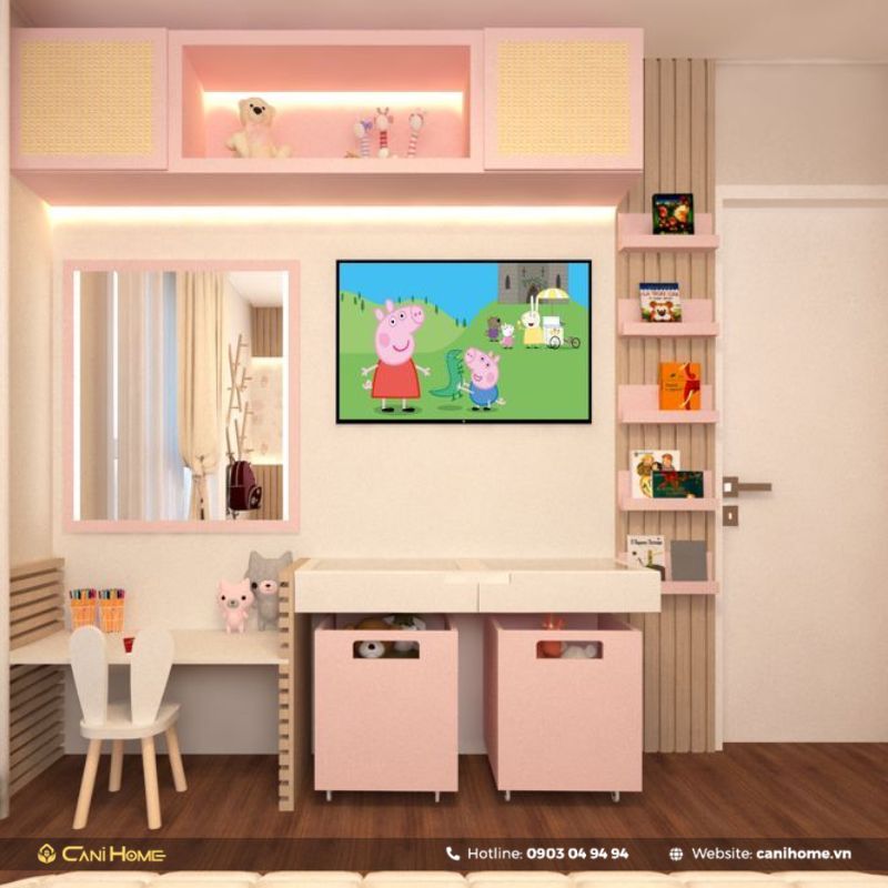 mẫu bàn học sinh cấp 1 đáng yêu