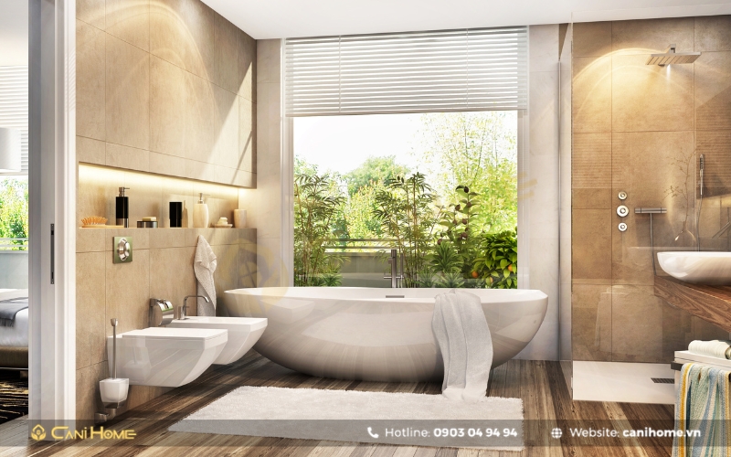 Bố trí căn hộ 1 phòng ngủ hiện đại