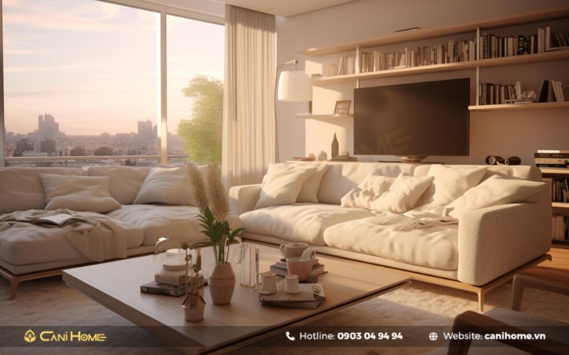 Bố trí nội thất chung cư 1 phòng ngủ
