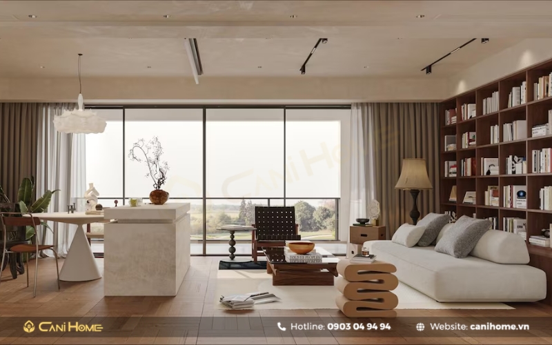 Decor nội thất chung cư 1 phòng ngủ đẹp