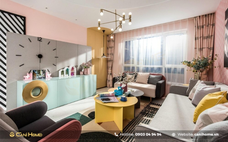 Thiết kế căn hộ 1 phòng ngủ sang trọng