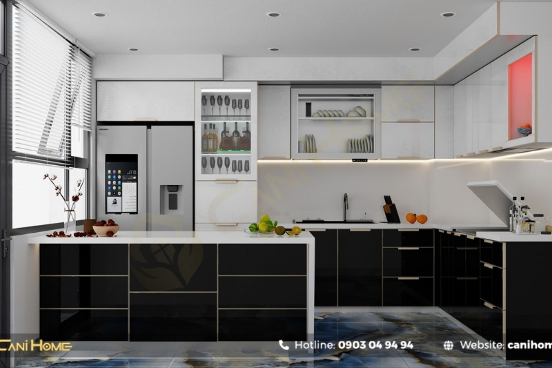 thiết kế nội thất phòng bếp tiện nghi thiết kế nội thất phòng bếp tiện nghi