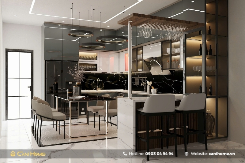 thiết kế nội thất phòng bếp nhỏ gọn thiết kế nội thất phòng bếp nhỏ gọn
