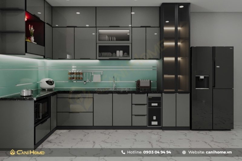 thiết kế nội thất phòng bếp tiết kiệm chi phí thiết kế nội thất phòng bếp tiết kiệm chi phí