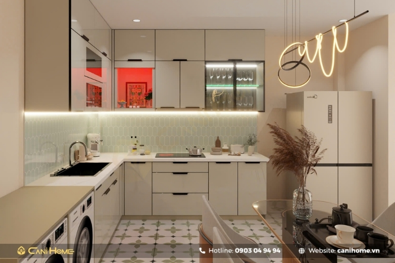 thiết kế nội thất phòng bếp lớn thiết kế nội thất phòng bếp lớn