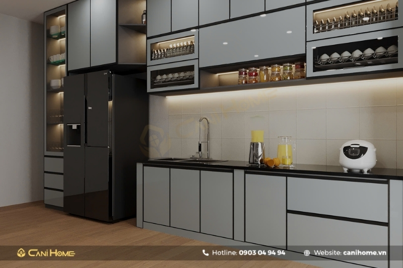 thiết kế nội thất phòng bếp chung cư thiết kế nội thất phòng bếp chung cư