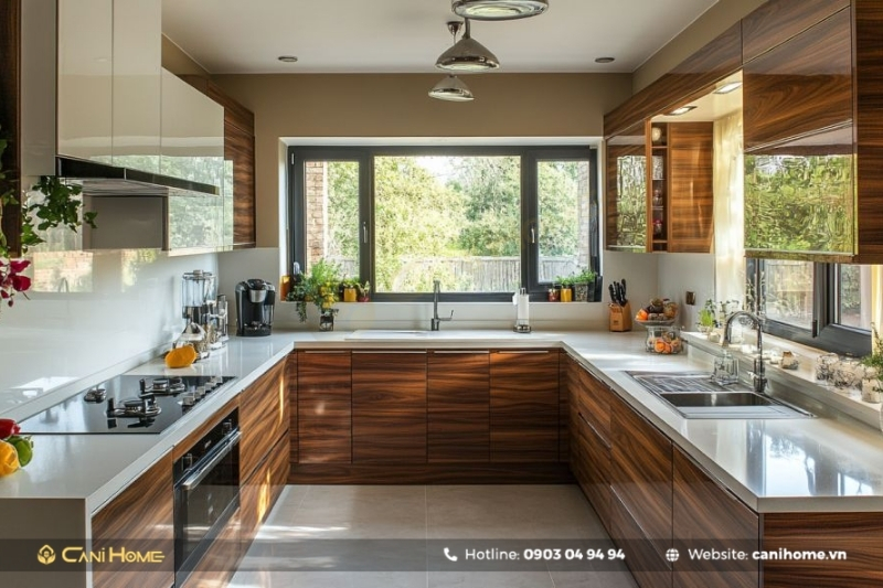 thiết kế nội thất phòng bếp mặt đá thiết kế nội thất phòng bếp mặt đá