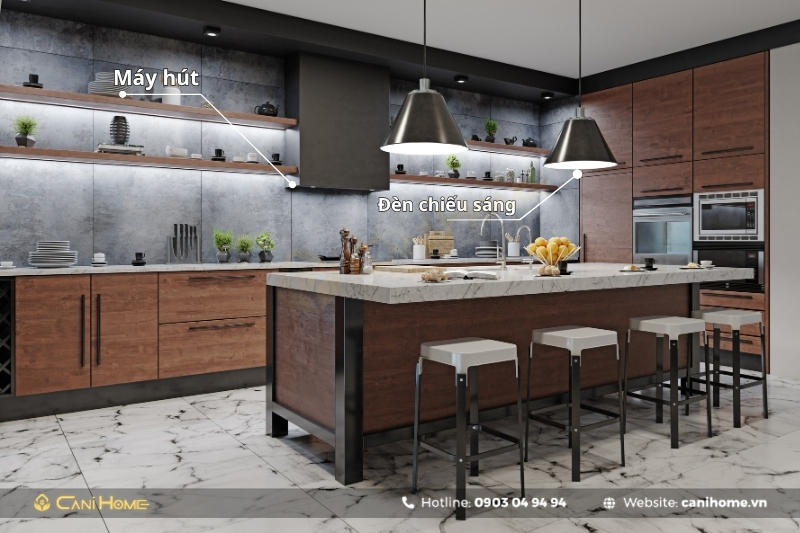 thiết kế nội thất phòng bếp tân cổ điển thiết kế nội thất phòng bếp tân cổ điển