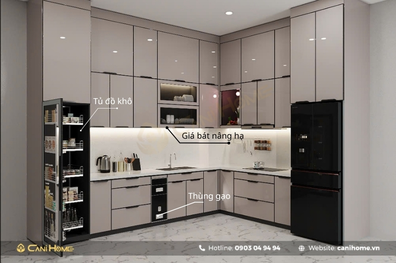 thiết kế nội thất phòng bếp tối giản thiết kế nội thất phòng bếp tối giản