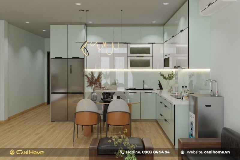 thiết kế nội thất phòng bếp theo phong thủy thiết kế nội thất phòng bếp theo phong thủy