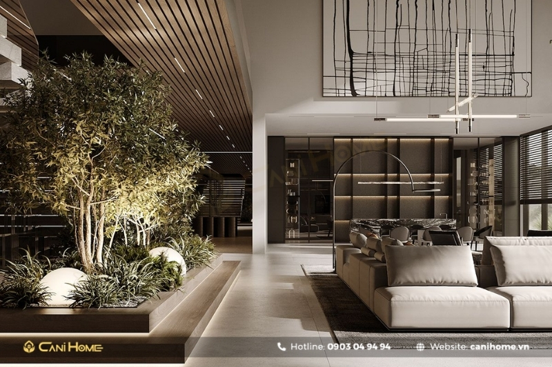 thiết kế nội thất phòng khách