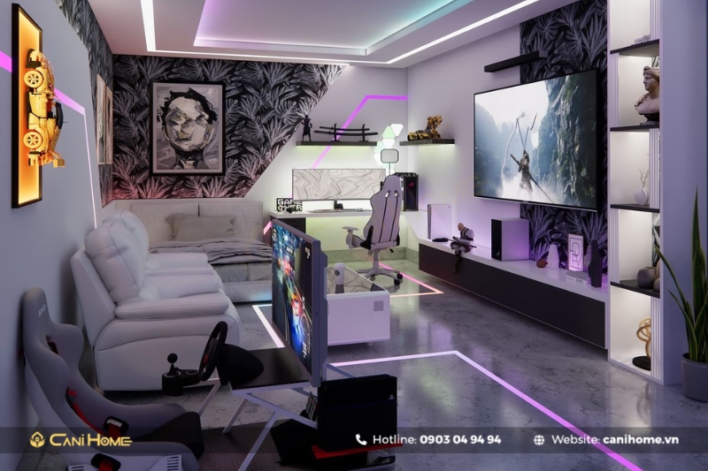 thi công nội thất phòng livestream thi công nội thất phòng livestream