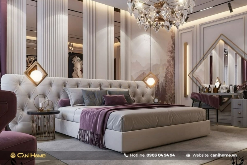 thiết kế nội thất phòng ngủ quý phái thiết kế nội thất phòng ngủ quý phái