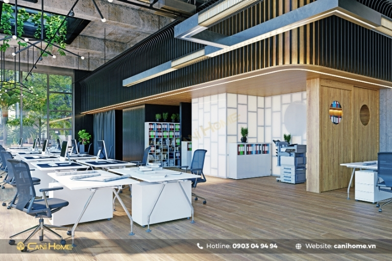 thiết kế nội thất văn phòng diện tích lớn thiết kế nội thất văn phòng diện tích lớn