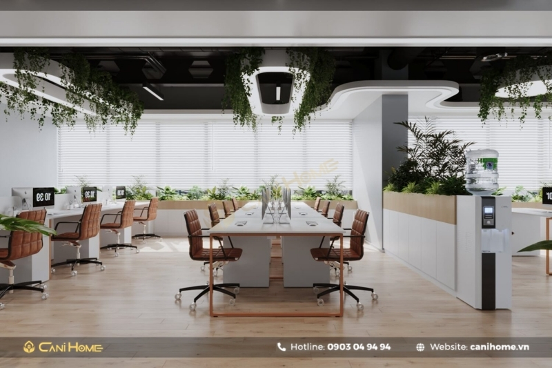 thiết kế nội thất văn phòng xanh thiết kế nội thất văn phòng xanh