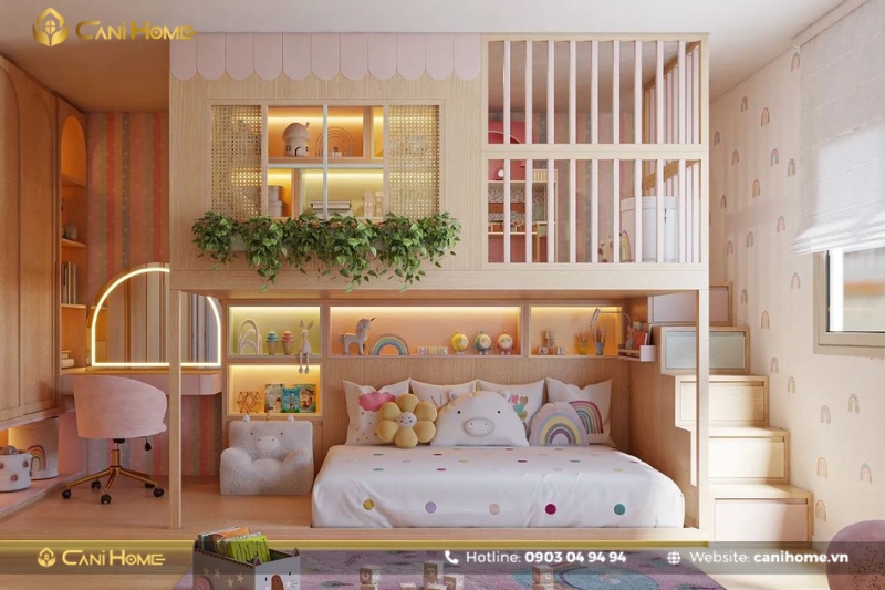Thiết kế nội thất phòng trẻ em