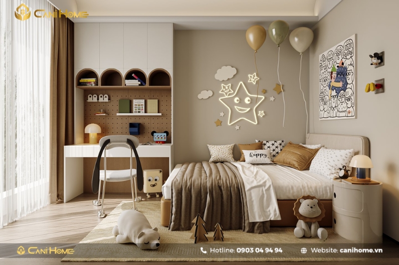 Thiết kế nội thất phòng trẻ em cho bé trai -3