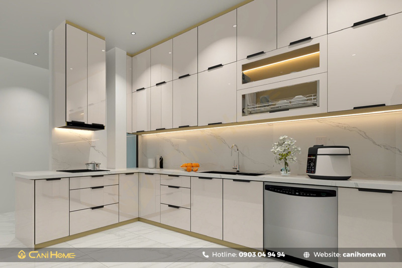 thi công nội thất phòng bếp