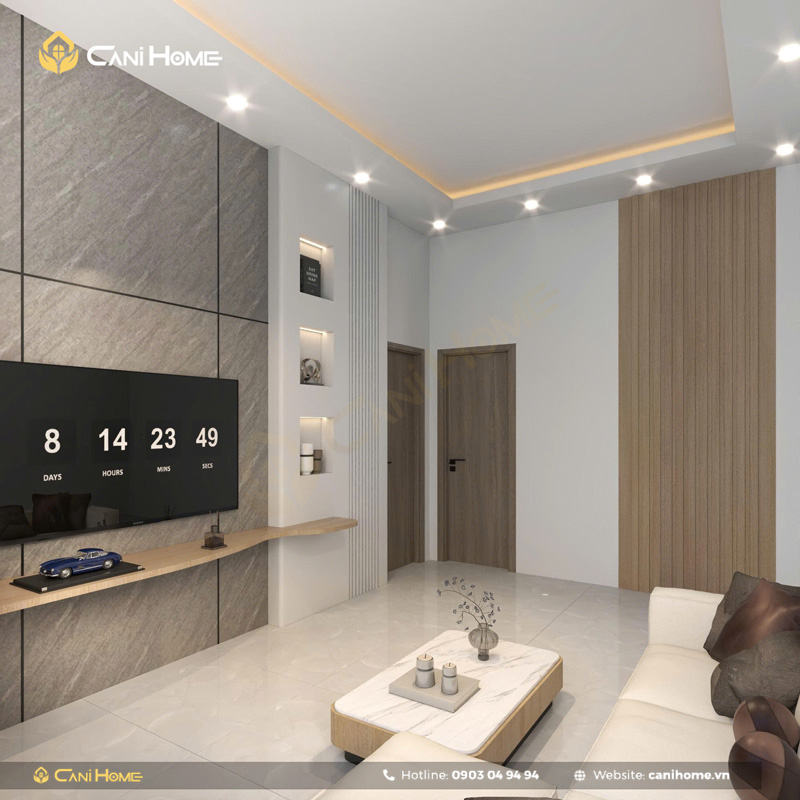 Thiết kế thi công nội thất nhà phố 75m2