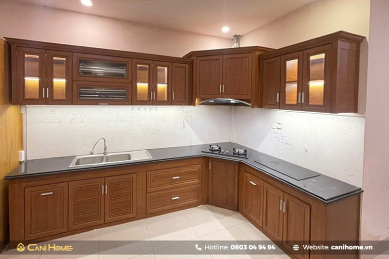 tủ bếp nhôm tủ bếp nhôm