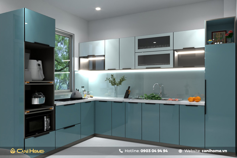 cửa tủ bếp nhôm cửa tủ bếp nhôm