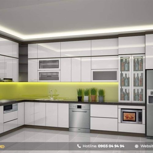 thiết kế tủ bếp nhựa picomat tphcm