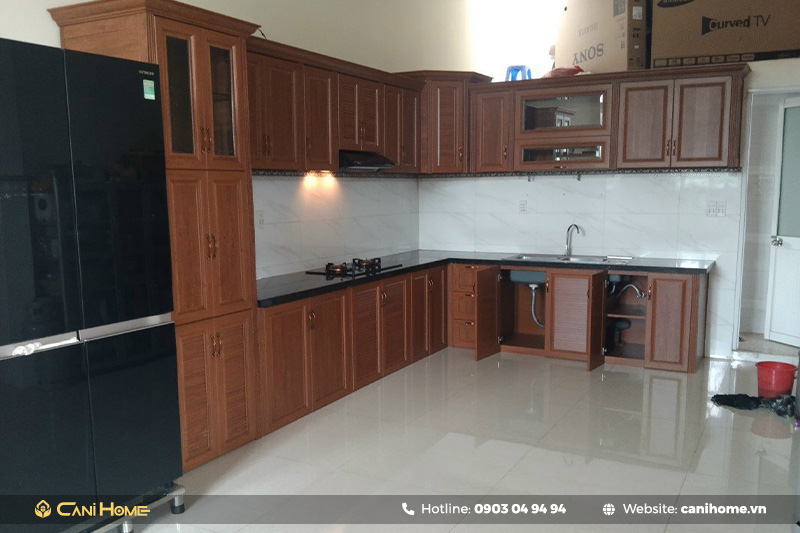 tủ nhôm bếp tủ nhôm bếp