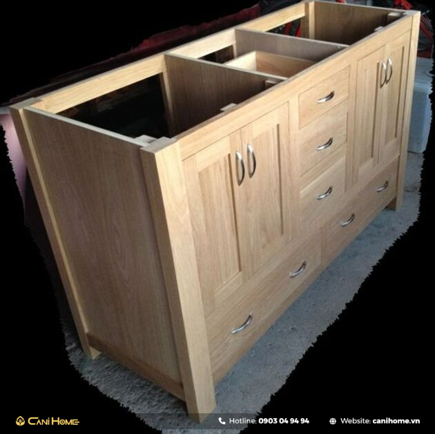 mẫu tủ bếp pallet đẹp nhất