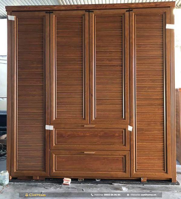 mẫu tủ quần áo nhôm omega mẫu tủ quần áo nhôm omega