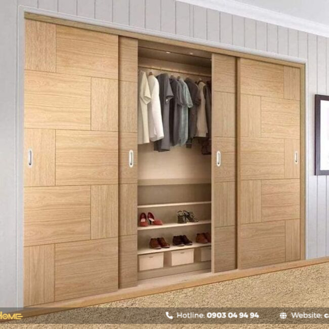 có nên làm tủ quần áo âm tường