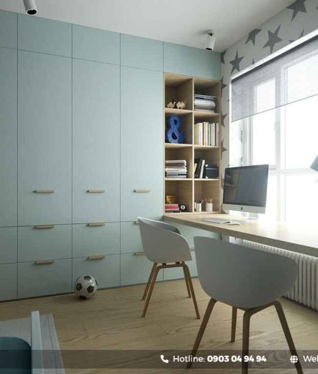 mẫu tủ âm tường quần áo đẹp nhất