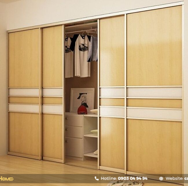 tủ áo quần âm tường