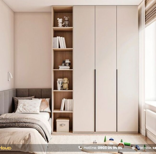 tủ đồ âm tường