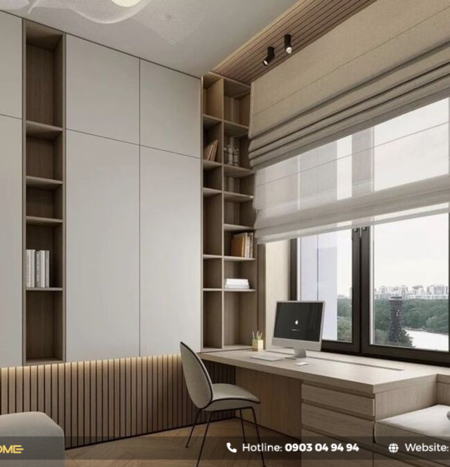 tủ quần áo âm tường hiện đại