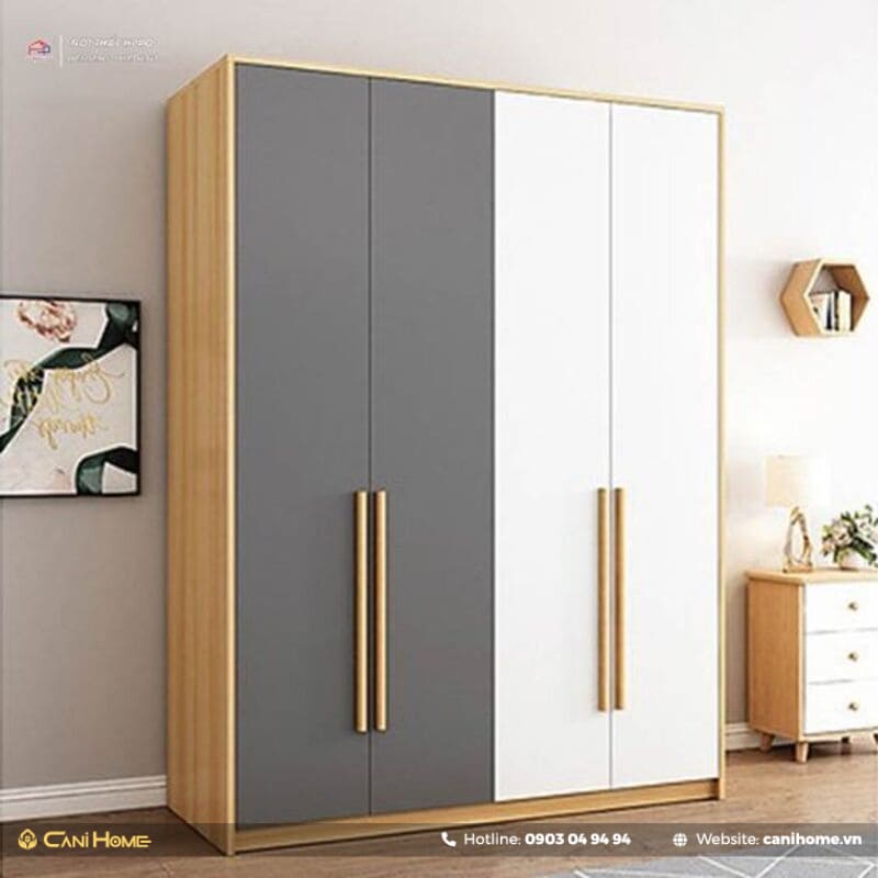 mẫu tủ quần áo 4 cánh đẹp mẫu tủ quần áo 4 cánh đẹp