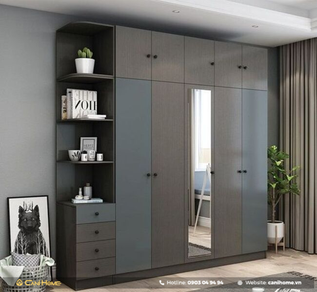 mẫu tủ quần áo có gương đa năng mẫu tủ quần áo có gương đa năng