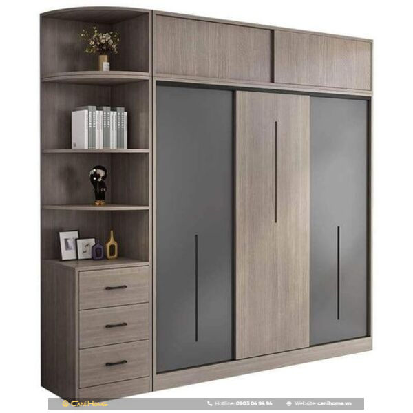 mẫu tủ quần áo cửa lùa 1m4 mẫu tủ quần áo cửa lùa 1m4