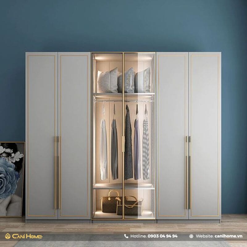 mẫu tủ tủ quần áo gỗ công nghiệp 6 cánh mẫu tủ tủ quần áo gỗ công nghiệp 6 cánh