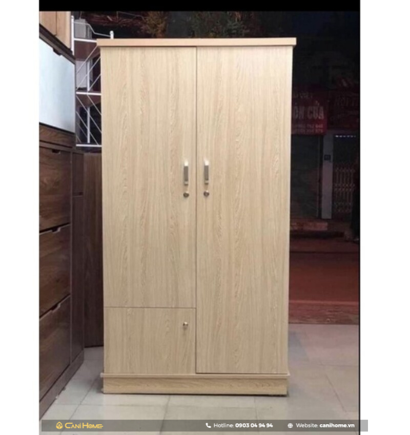 tủ gỗ ép 2 cánh