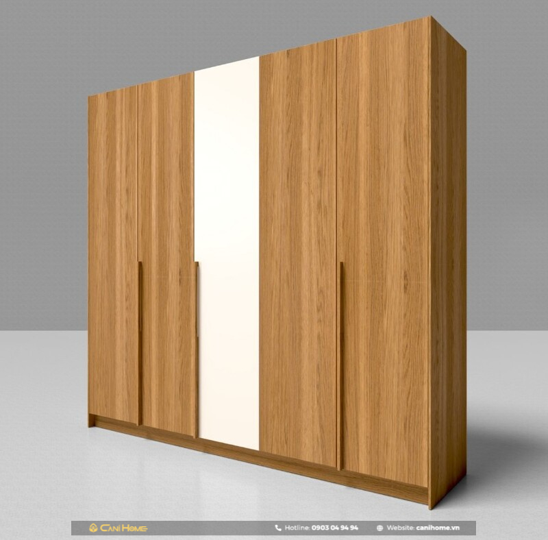 tủ gỗ ép 4 cánh