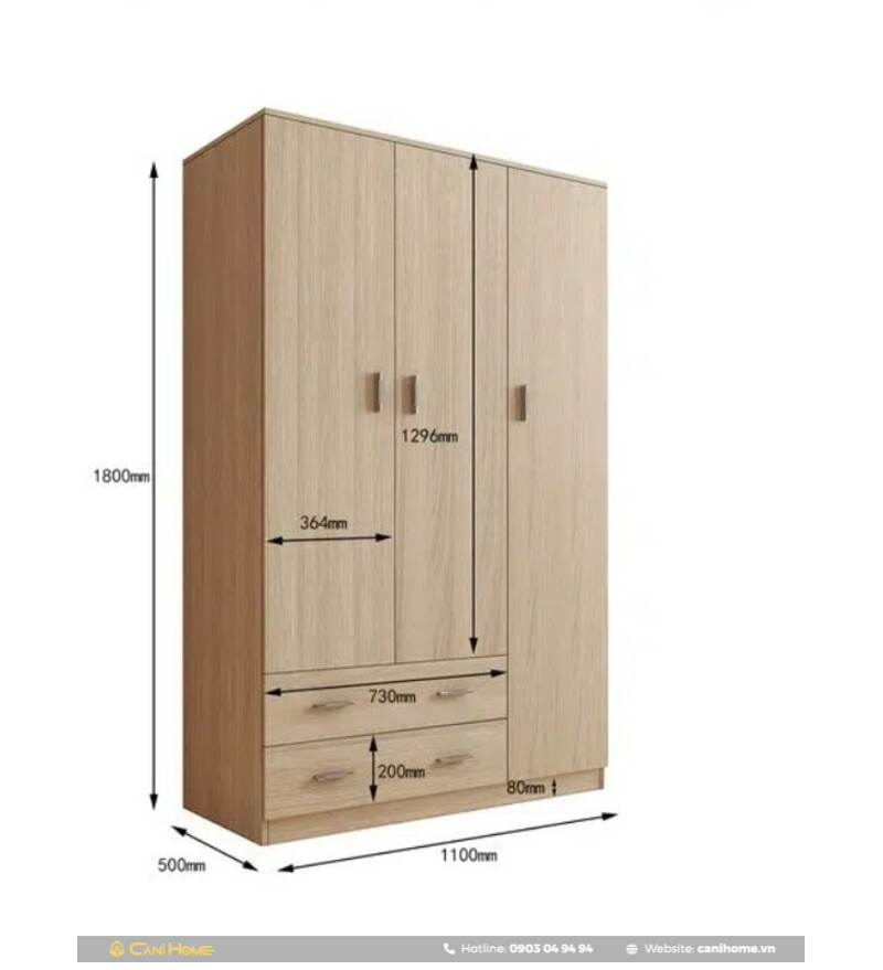 tủ gỗ ép giá rẻ