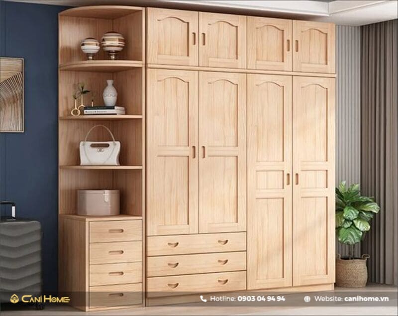 tủ quần áo 4 cánh gia đình tủ quần áo 4 cánh gia đình