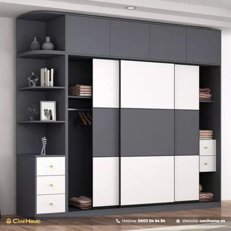 tủ quần áo 4 cánh hiện đại tủ quần áo 4 cánh hiện đại