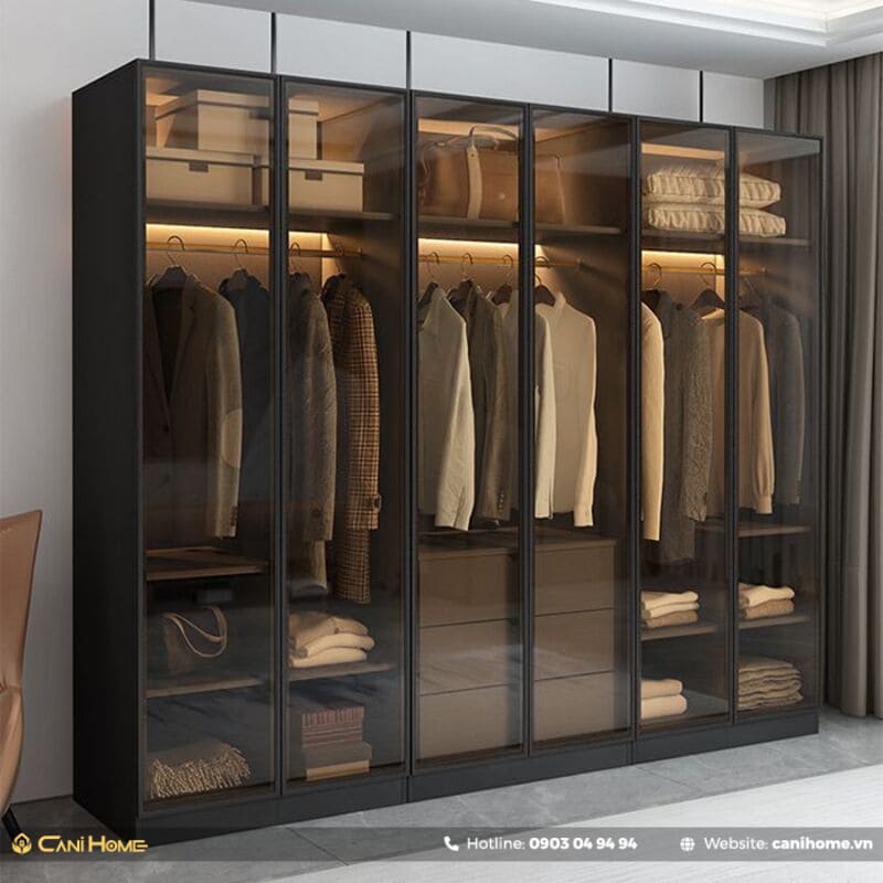 tủ quần áo 6 cánh đẹp hiện đại tủ quần áo 6 cánh đẹp hiện đại